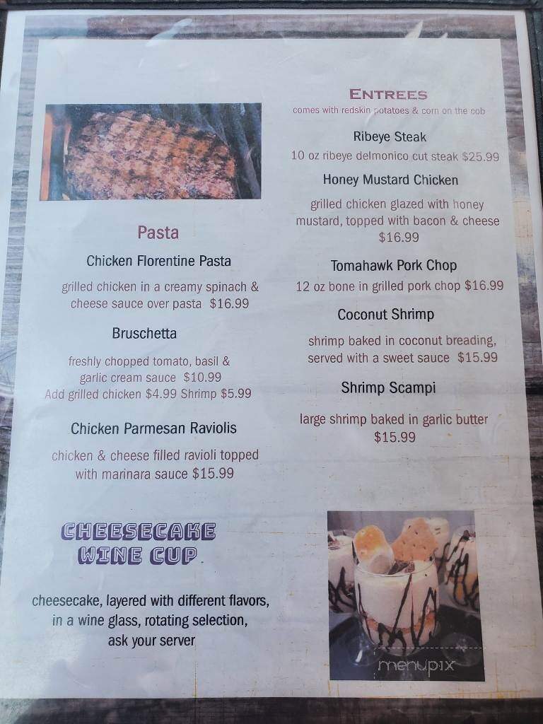 Old Mill Winery - Geneva, OH menu_pic