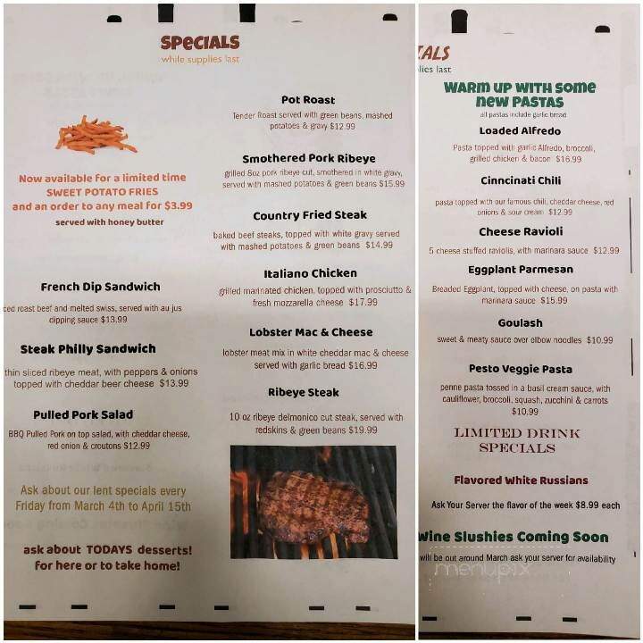 Old Mill Winery - Geneva, OH menu_pic