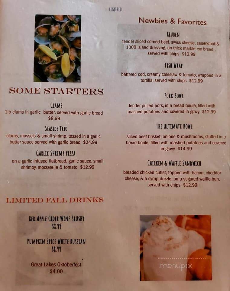 Old Mill Winery - Geneva, OH menu_pic
