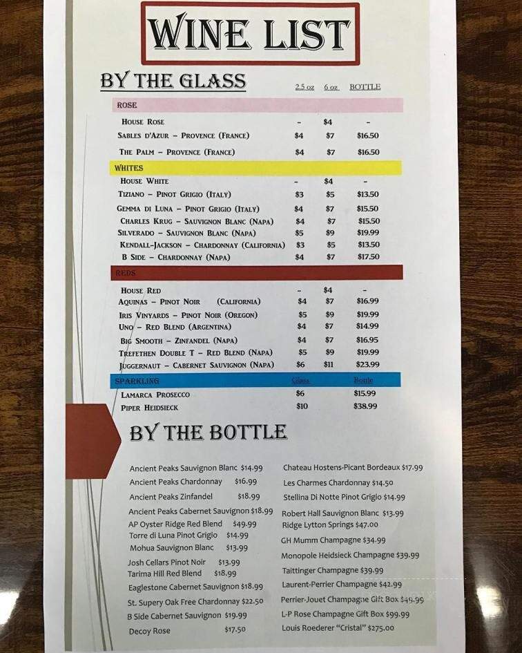 Tap It - Gainesville, GA menu_pic