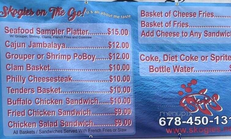Tap It - Gainesville, GA menu_pic