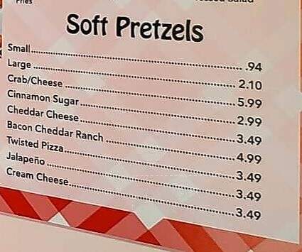 The Pretzel Hut - Newmanstown, PA menu_pic