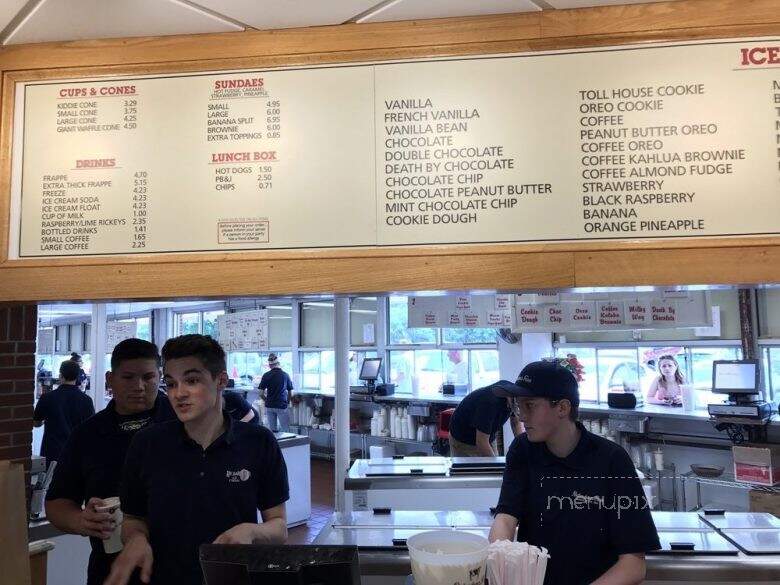 Richardson's Ice Cream - Middleton, MA menu_pic