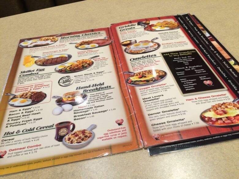 Iron Skillet - Laramie, WY menu_pic