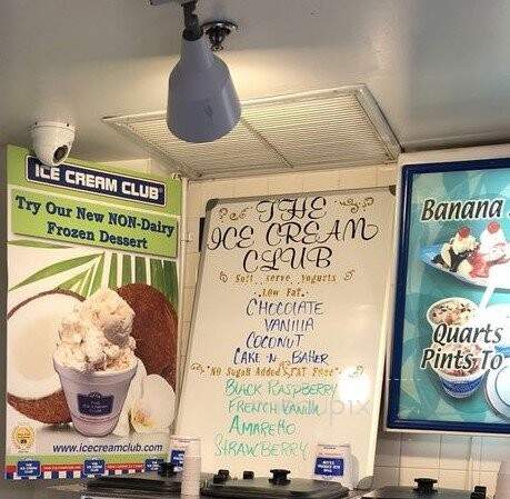 Ice Cream Club - Lantana, FL menu_pic