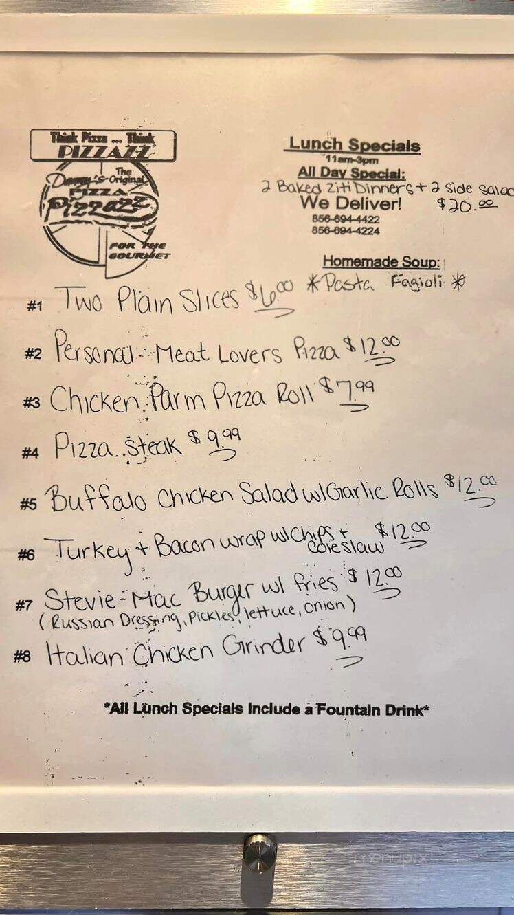 Danny's Pizza Pizzazz - Franklinville, NJ