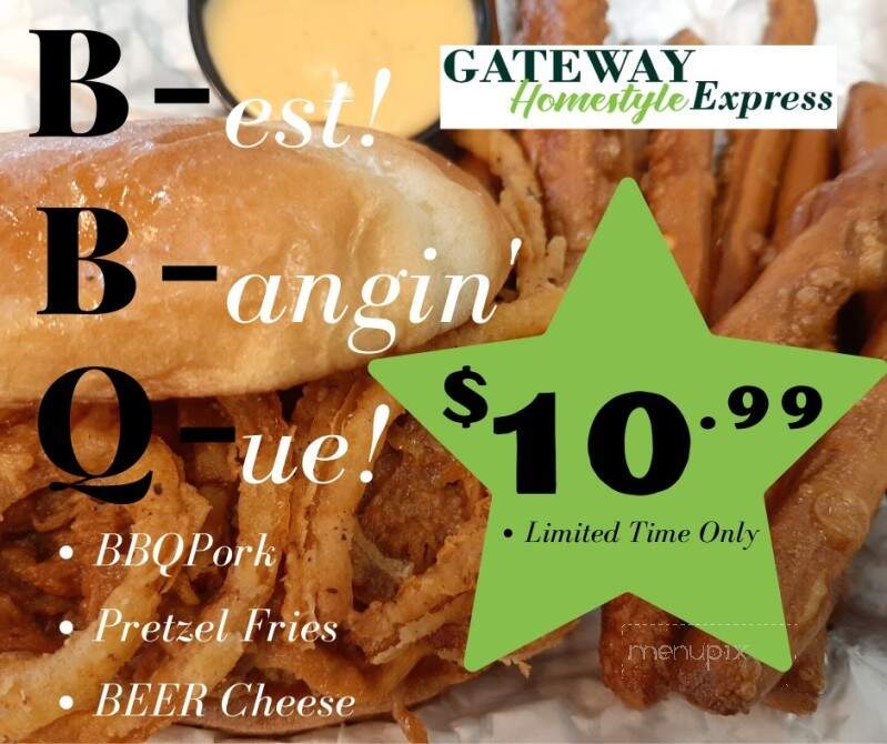 Gateway Restaurant & Travel - Breezewood, PA menu_pic