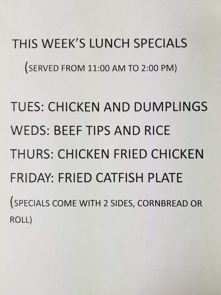 Mel's Country Cafe - Tomball, TX menu_pic