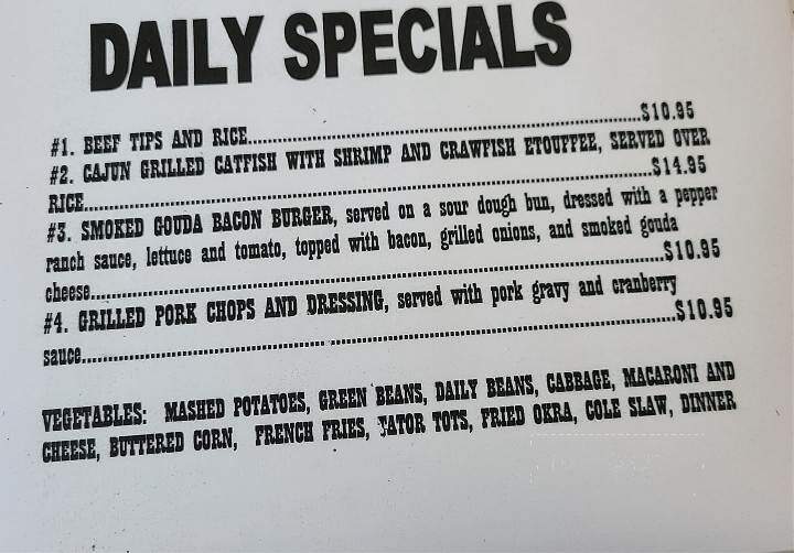 Mel's Country Cafe - Tomball, TX menu_pic