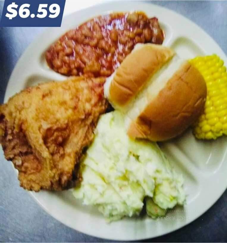Fincher's Real Delite - Talladega, AL menu_pic