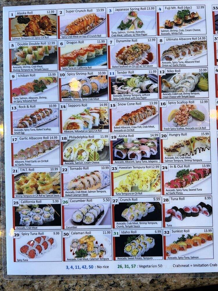 Niko Niko Sushi - Burbank, CA
