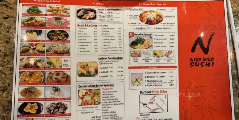Niko Niko Sushi - Burbank, CA