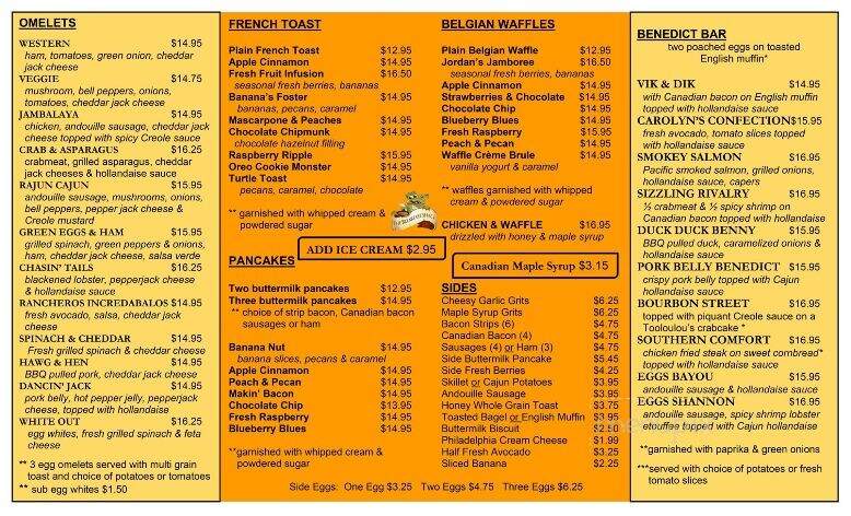 Tooloulou's - Banff, AB menu_pic