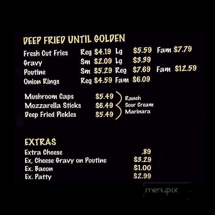 Hit The Spot - North Bay, ON menu_pic