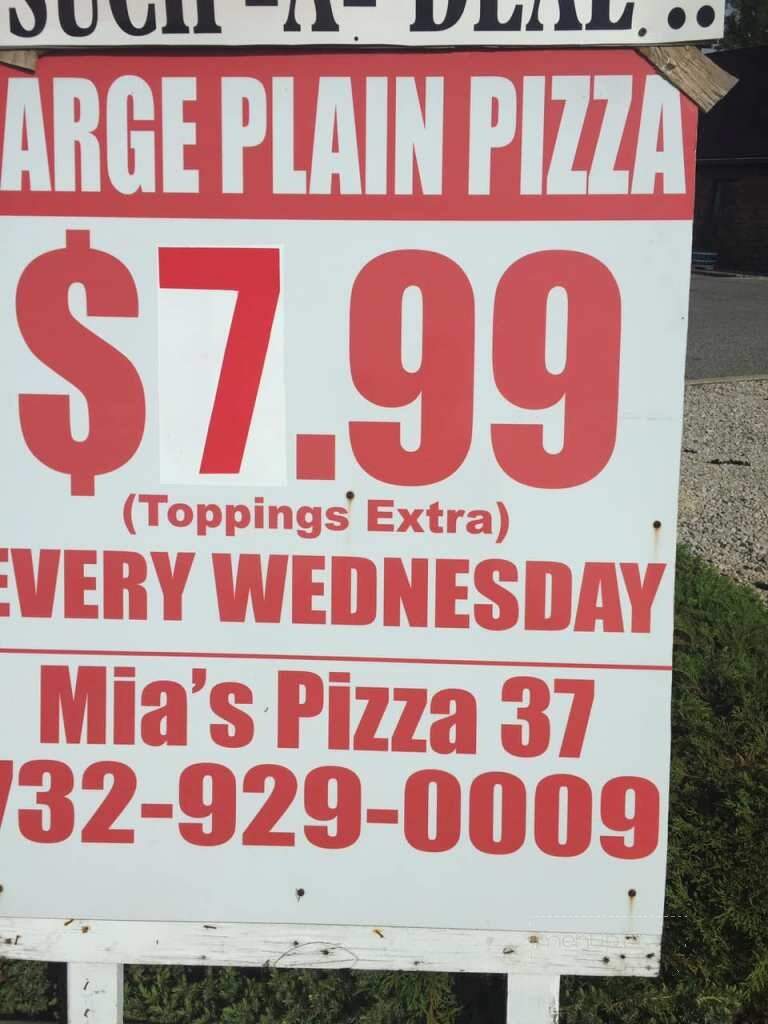 Mia's Pizza 37 - Toms River, NJ