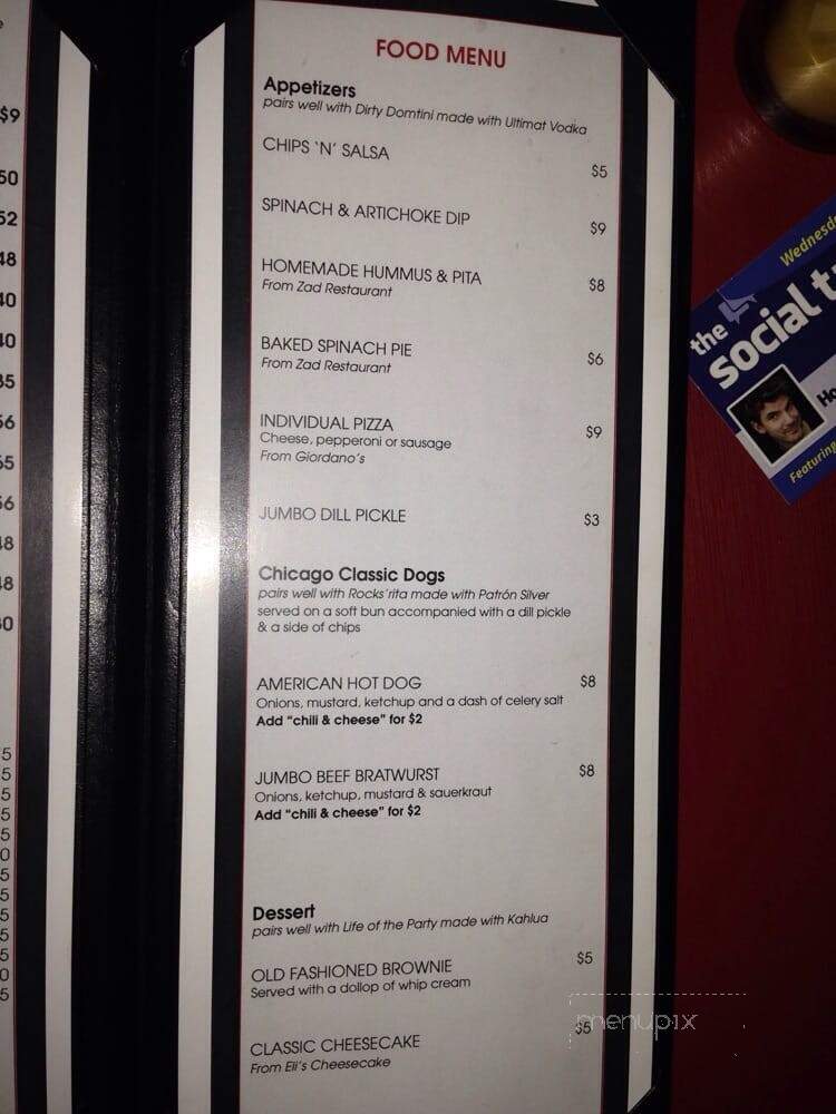 Laugh Factory Chicago - Chicago, IL menu_pic