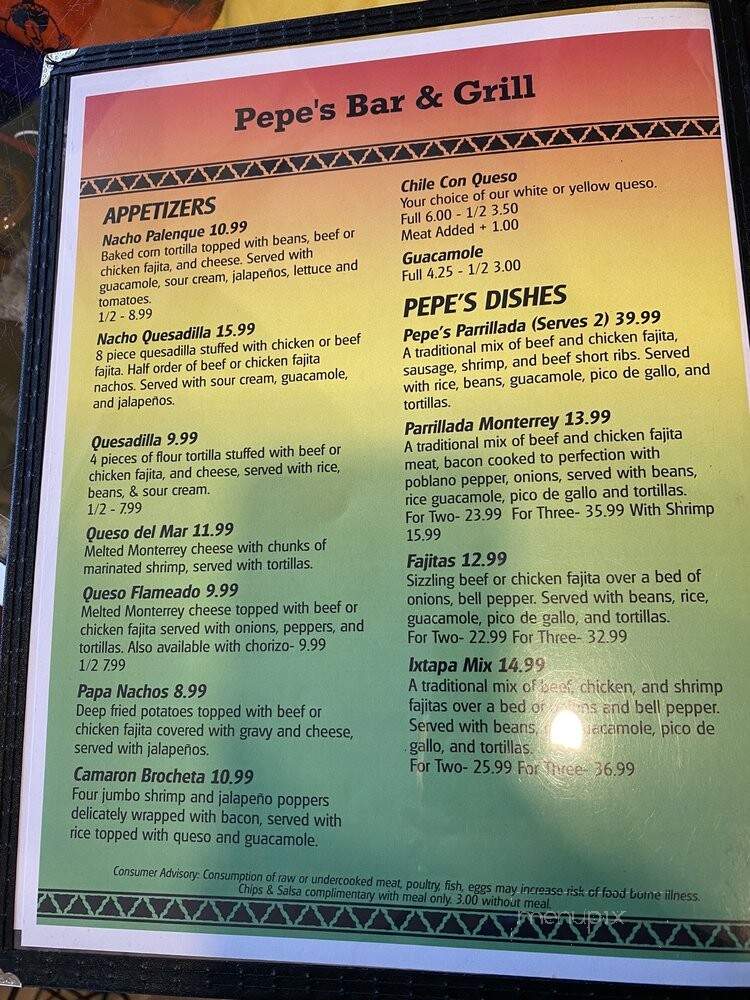 Pepe's Bar & Grill - Many, LA