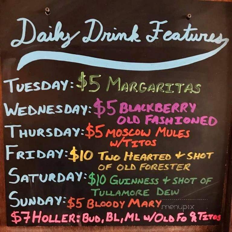 H.M. Franks, an O'Shea's Pub - Jeffersonville, IN menu_pic