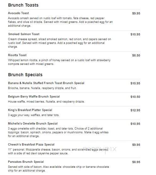 Angelina's Trattoria - Florham Park, NJ menu_pic