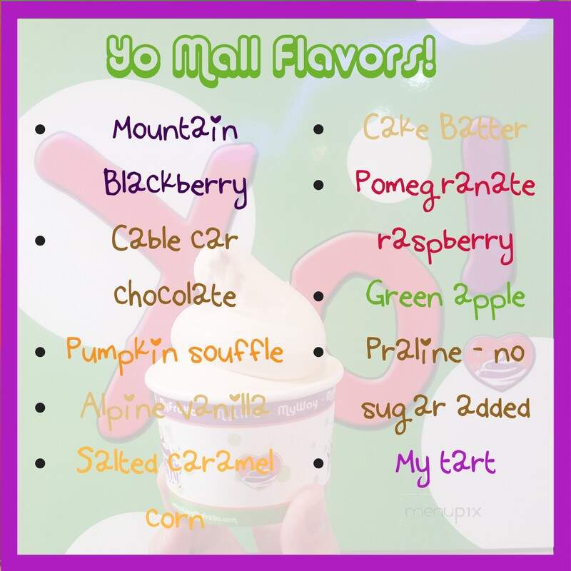 MyFroYo Frozen Yogurt - Pasco, WA menu_pic