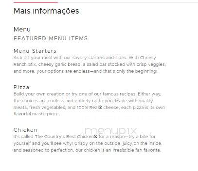 Portage Pizza Ranch - Portage, WI menu_pic