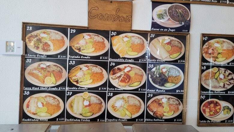 El Tapatio Mexican Restaurant - Visalia, CA menu_pic