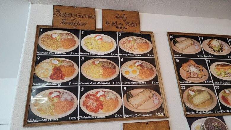 El Tapatio Mexican Restaurant - Visalia, CA menu_pic