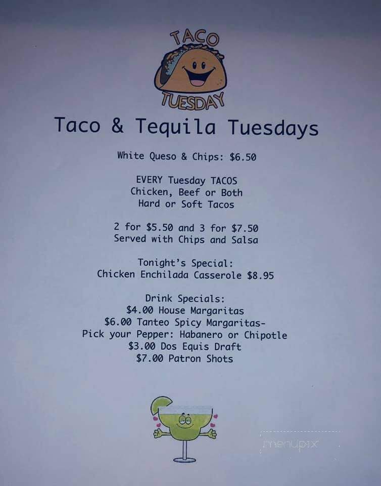 Montana's Bar and Grill - Marietta, GA menu_pic