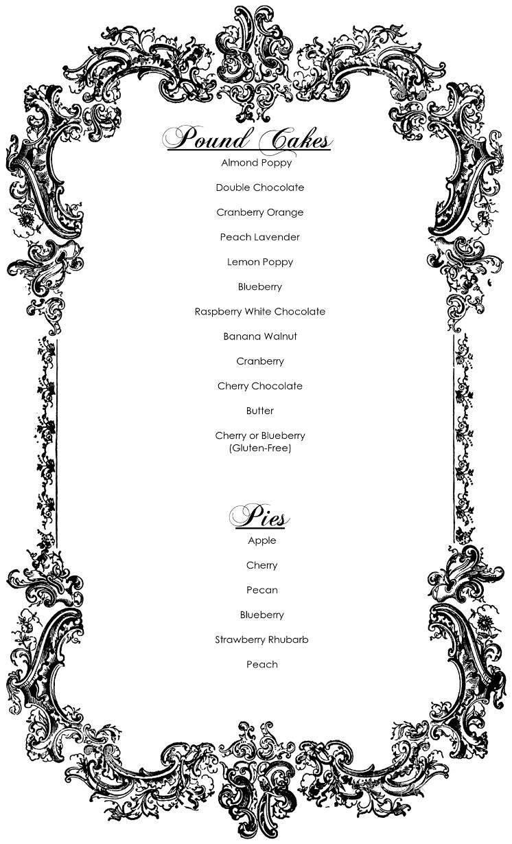 La Baguette Bakery - Tucson, AZ menu_pic