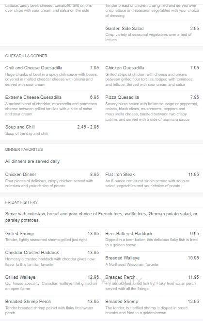 Other Place - Meadville, PA menu_pic