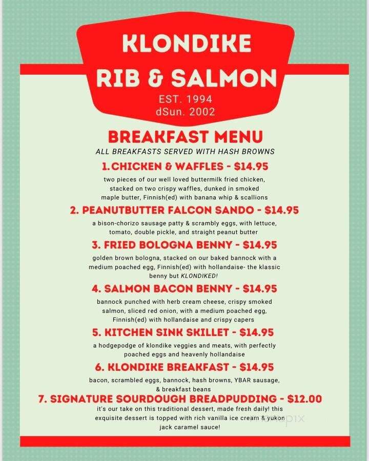 Klondike Rib & Salmon Barbecue - Whitehorse, YT