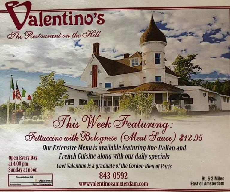 Valentino's Restaurant - Amsterdam, NY