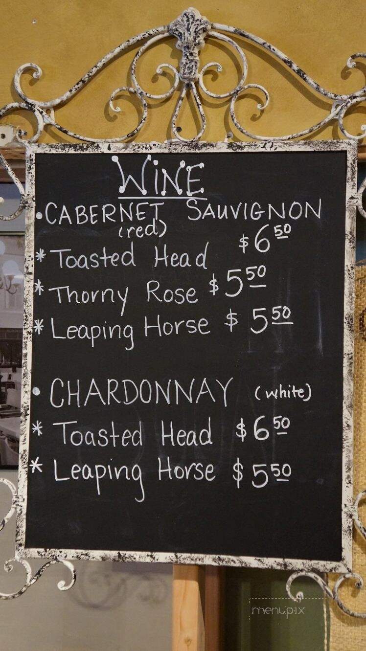 Black Bear Coffee Co - Hendersonville, NC menu_pic