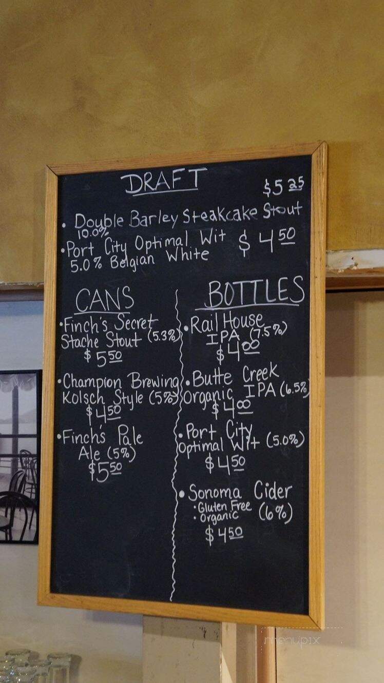 Black Bear Coffee Co - Hendersonville, NC menu_pic