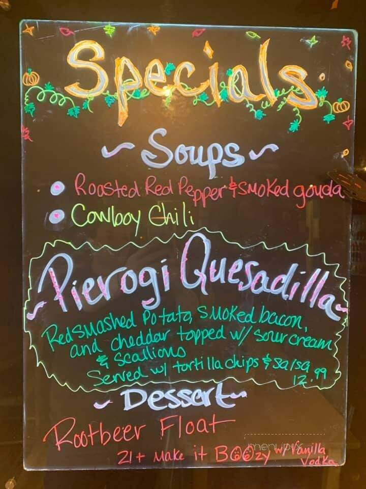 Lucky Dog Cafe - Confluence, PA menu_pic