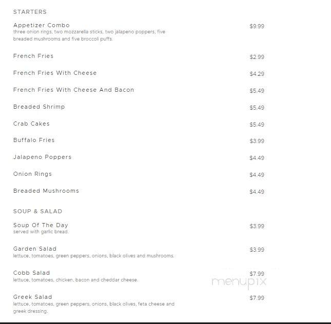 Pittzarella - West Mifflin, PA menu_pic