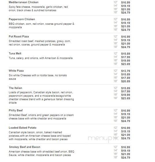 Thatzza Pizza - Aberdeen, SD menu_pic