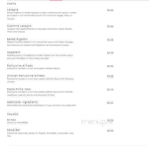 Ken's Pizza - Iowa Park, TX menu_pic