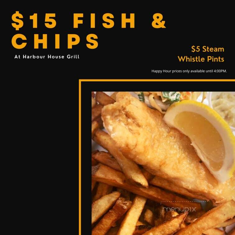 Harbour House Grill - Lefroy, ON menu_pic