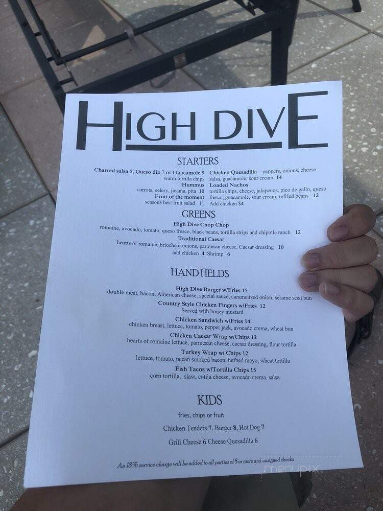 High Dive - Houston, TX