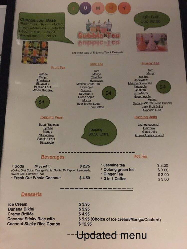 Yummy Pho Bac - Mt. Juliet, TN menu_pic
