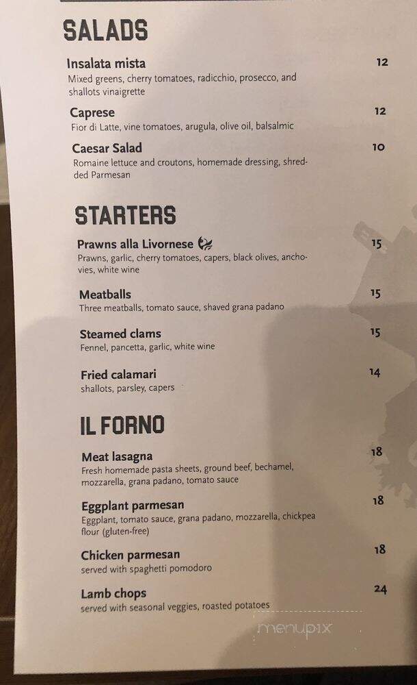 Palermo Cucina - North Vancouver, BC menu_pic