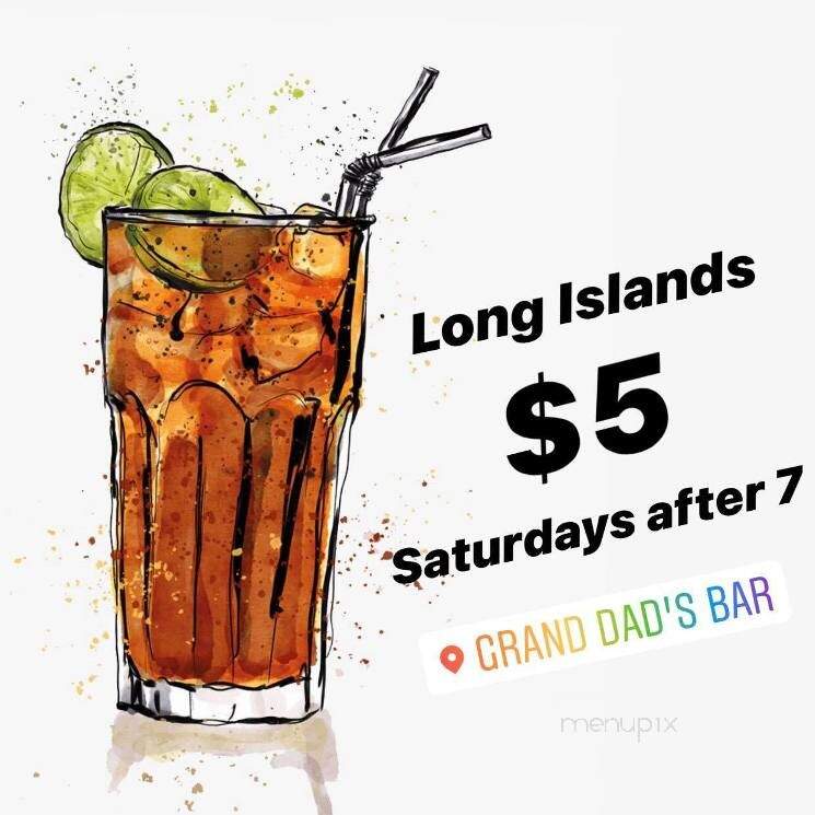 Grand Dad's Bar - Wyandotte, MI menu_pic