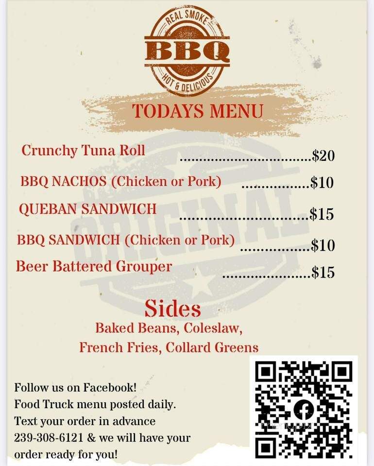 Fine Swine - Saint James City, FL menu_pic