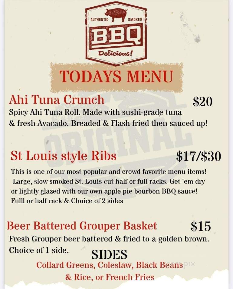 Fine Swine - Saint James City, FL menu_pic