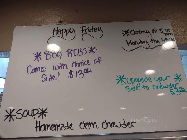 Redland Cafe - Oregon City, OR menu_pic