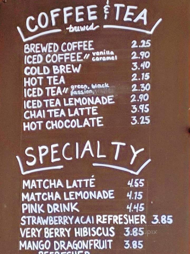 Cafe 1905 - Wellsboro, PA menu_pic