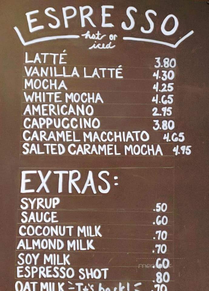 Cafe 1905 - Wellsboro, PA menu_pic
