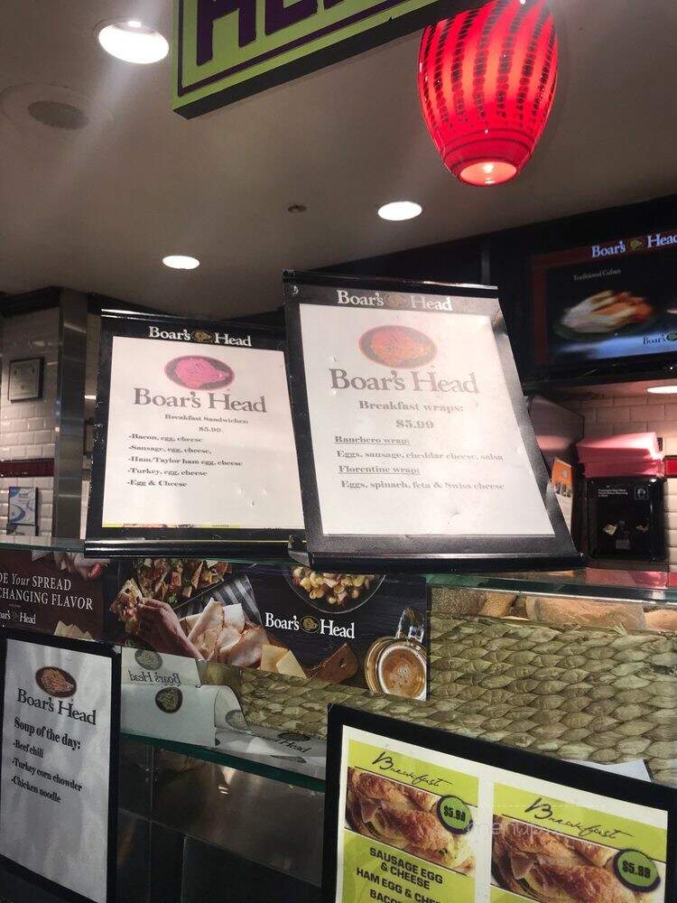 Boar's Head - Newark, NJ menu_pic