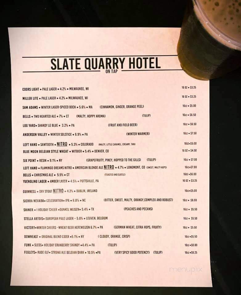 Slate Quarry Hotel - Nazareth, PA